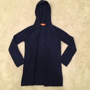 Navy Cashmere Cardigan